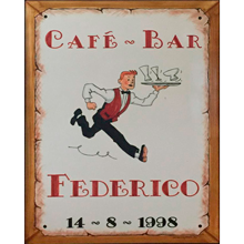 Logo Cafe Bar Federico Valverde de Leganes